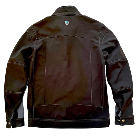 KUHL Softshell Performance Jacket Men’s Size M | Black Gray Outdoor Layer - Picture 5 of 5